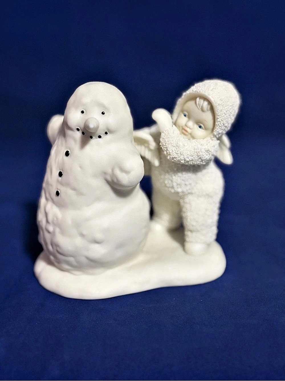 Vintage 1999 Department 56 Snowbabies You Need Wings Too Figurine